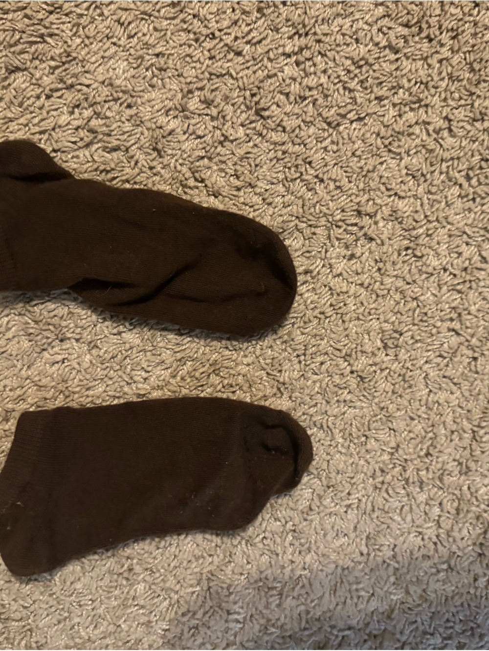 Women’s Brown Crew Socks Size 7–8 Soft Casual Everyday Socks